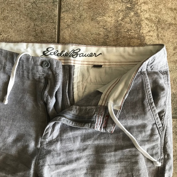 Eddie Bauer Linen Shorts (2) - Picture 5 of 11